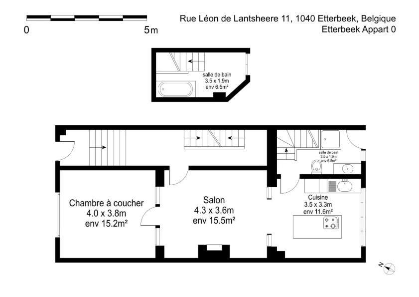 Apartment In Brussels, Lantsheere By Homenhancement Sa Exterior photo