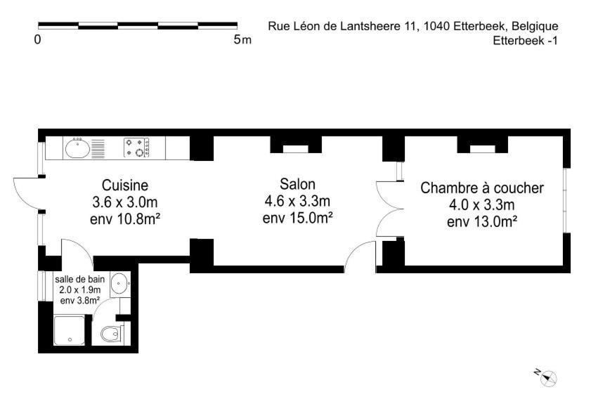 Apartment In Brussels, Lantsheere By Homenhancement Sa Exterior photo